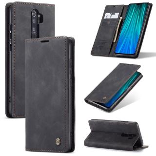 Bao da nắp gập kiêm giá đỡ kiểu ví sang trọng cho XIAOMI REDMI NOTE 8 K30 K20 PRO