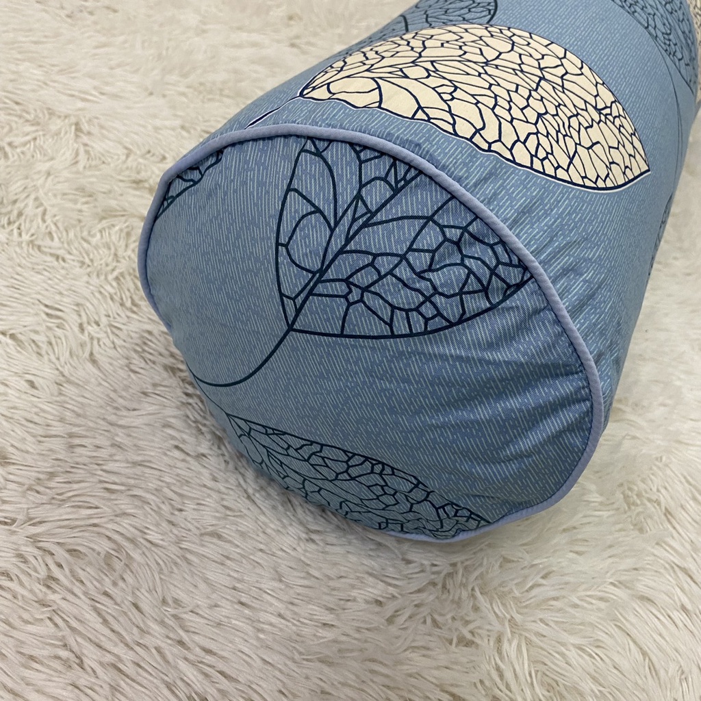Gối ôm người lớn dài 90cm gồm 1 vỏ cotton + 1 ruột bông 1kg