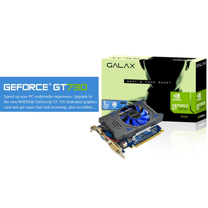 CARD MAN HINH GALAX GT730 1G DDR5