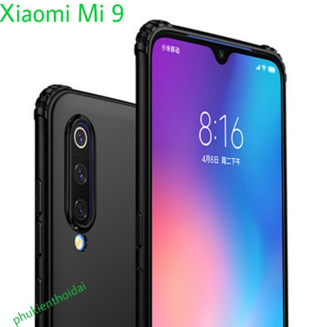 Ốp lưng Xiaomi Mi 9 / Mi 9SE  dẻo TPU màu đen chống sốc thế hệ mới bảo vệ camera ôm khít máy