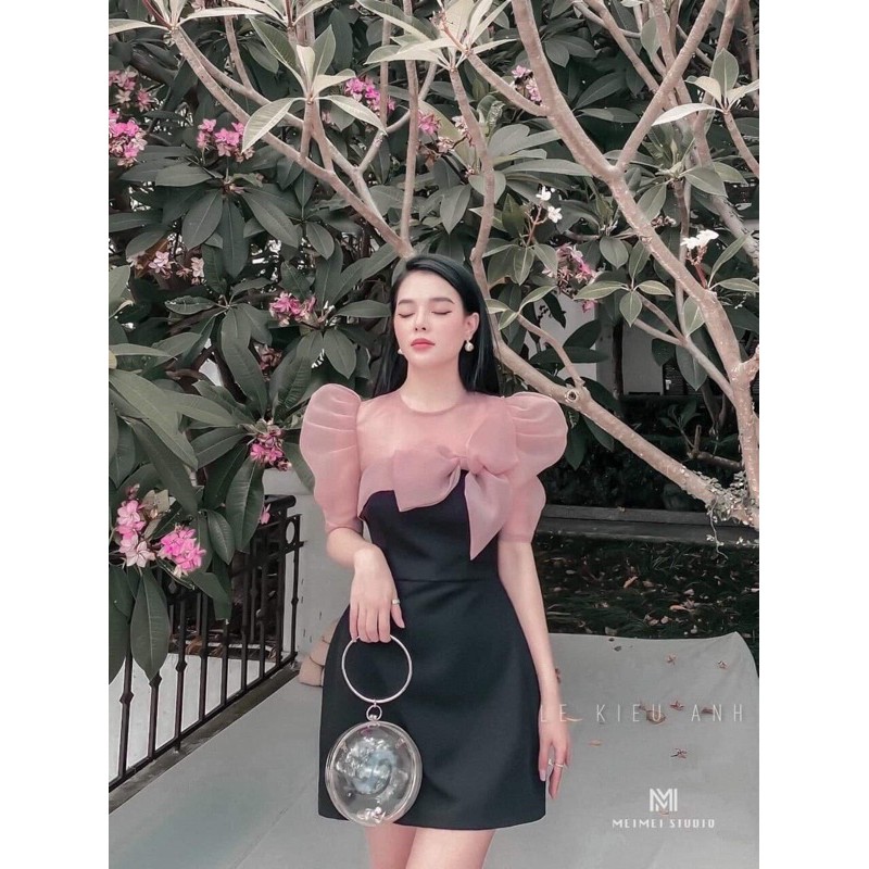 1865k đầm phối nơ live