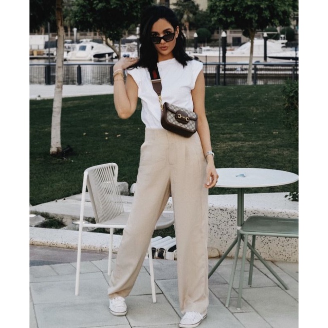 Túi đeo chéo nữ G.C Horsebit da thật bộ khóa chuẩn super bản mới nhất 2 quai box nam châm