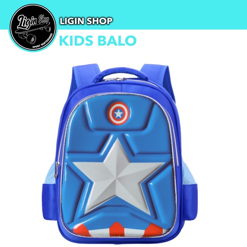 Balo cho bé, balo trẻ em, hình dễ thương ElSa và Spider-Men.(BL5)