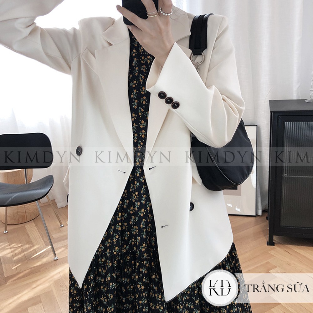 Áo blazer nữ áo vest sang trọng CAO CẤP có đệm vai và lót [KDBL03]