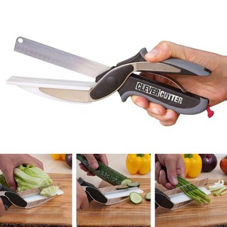 Kéo thông minh kèm thớt clever cutter