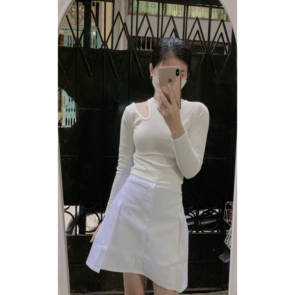 Quần giả váy Kaki - Phong cách Hàn Quốc rất phù hợp khi đi chơi dạo phố - Phối đồ dễ dàng