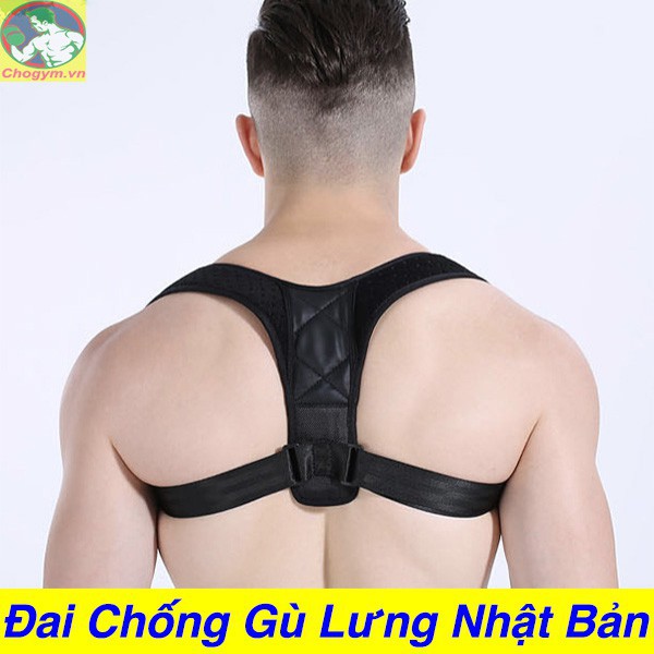 [ bảo hành 12 tháng ] đai chống gù lưng cao cấp