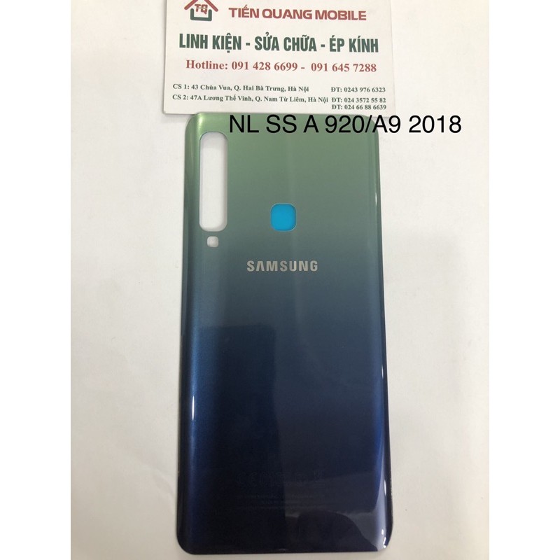 Nắp lưng , Viền sườn đt Samsung A920/A9 2018 xịn