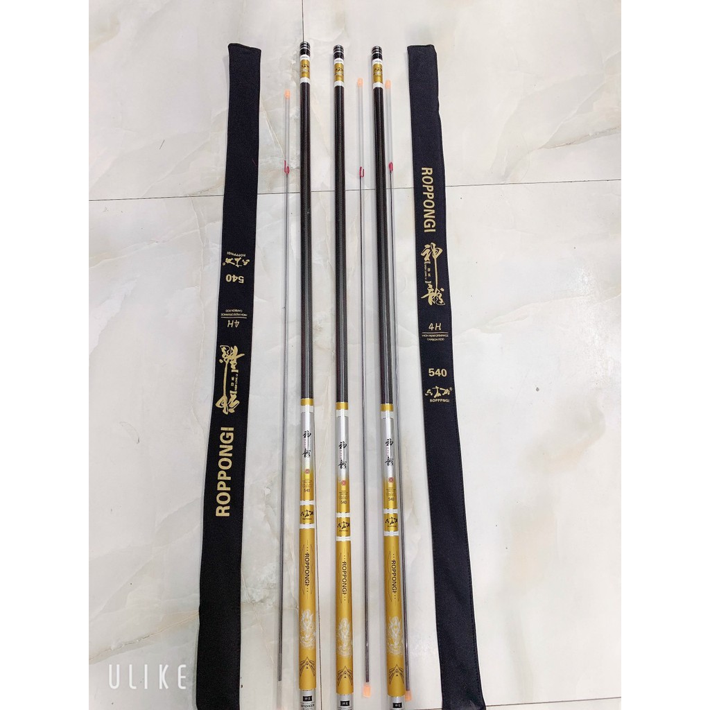 Cần câu tay cacbon POPPONGI 💪 SiÊU KHỎE 💪 4H chuyên câu đơn đài rô phi trê .....