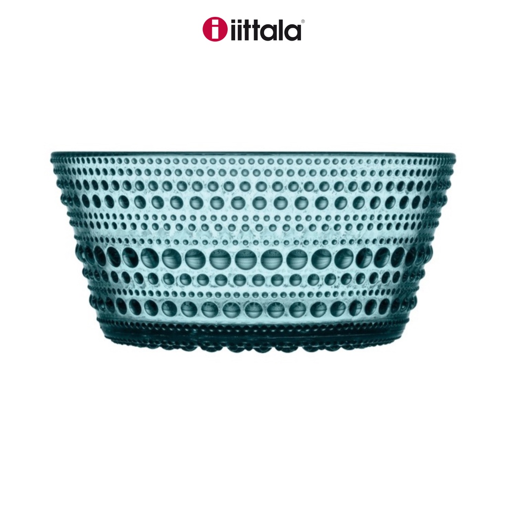 Bát thủy tinh Kastehelmi 230ml Iittala màu Xanh biển