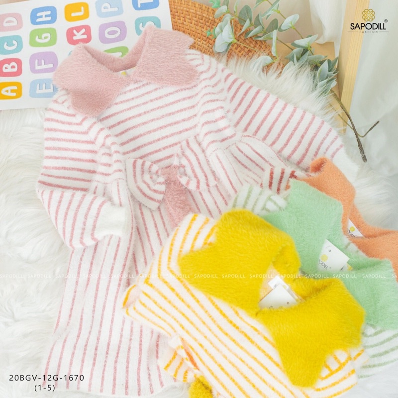Váy len cao cấp Sapodill cho bé từ 1-5y (11-19kg)