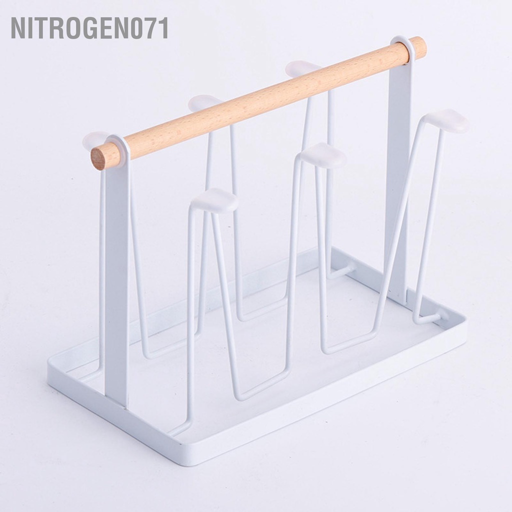 Khay Úp Ly, Giá Úp Cốc [không Có Khay Hứng Nước] - Tiết Kiệm Không Gian 13x23.5x18.5cm Nitrogen071