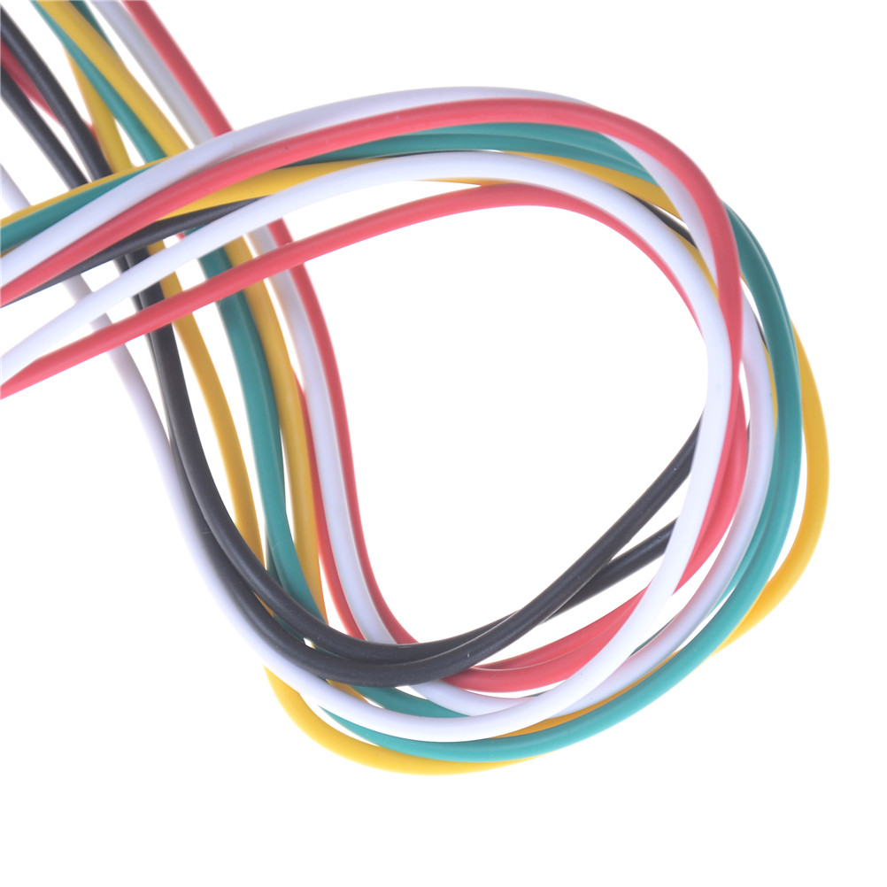 Set 10 kẹp cá sấu thử điện kẹp hai đầu nhiều màu sắc