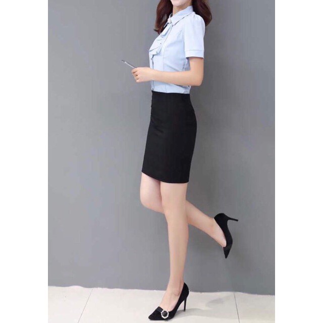Chân Váy Công Sở Ngắn Trên Gối Có Quần Liền Trong - CV17 | BigBuy360 - bigbuy360.vn