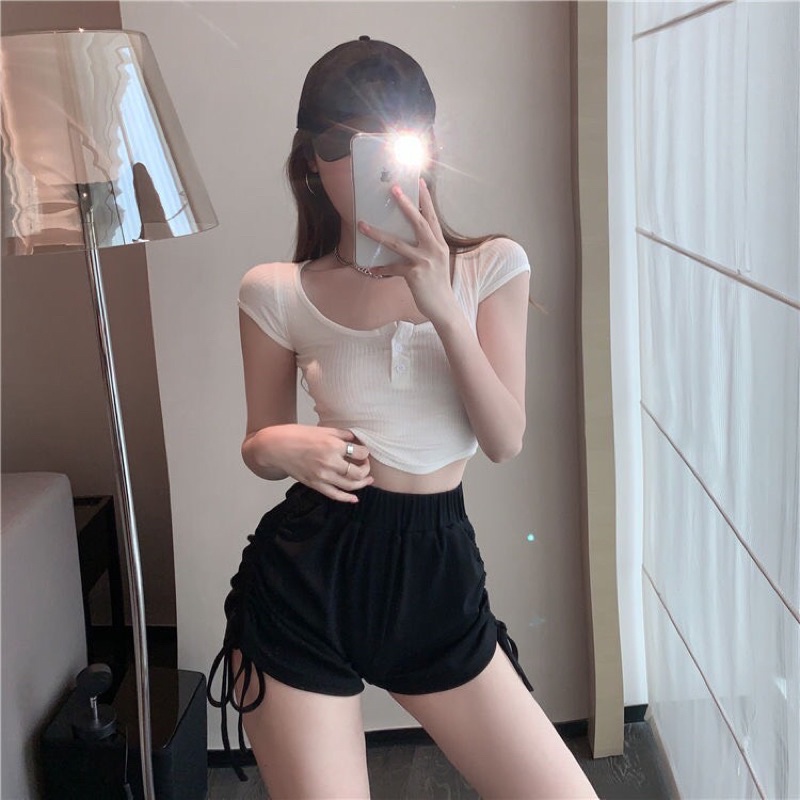 QUẦN TẬP GYM ÔM BODY RÚT DÂY Q1 | BigBuy360 - bigbuy360.vn