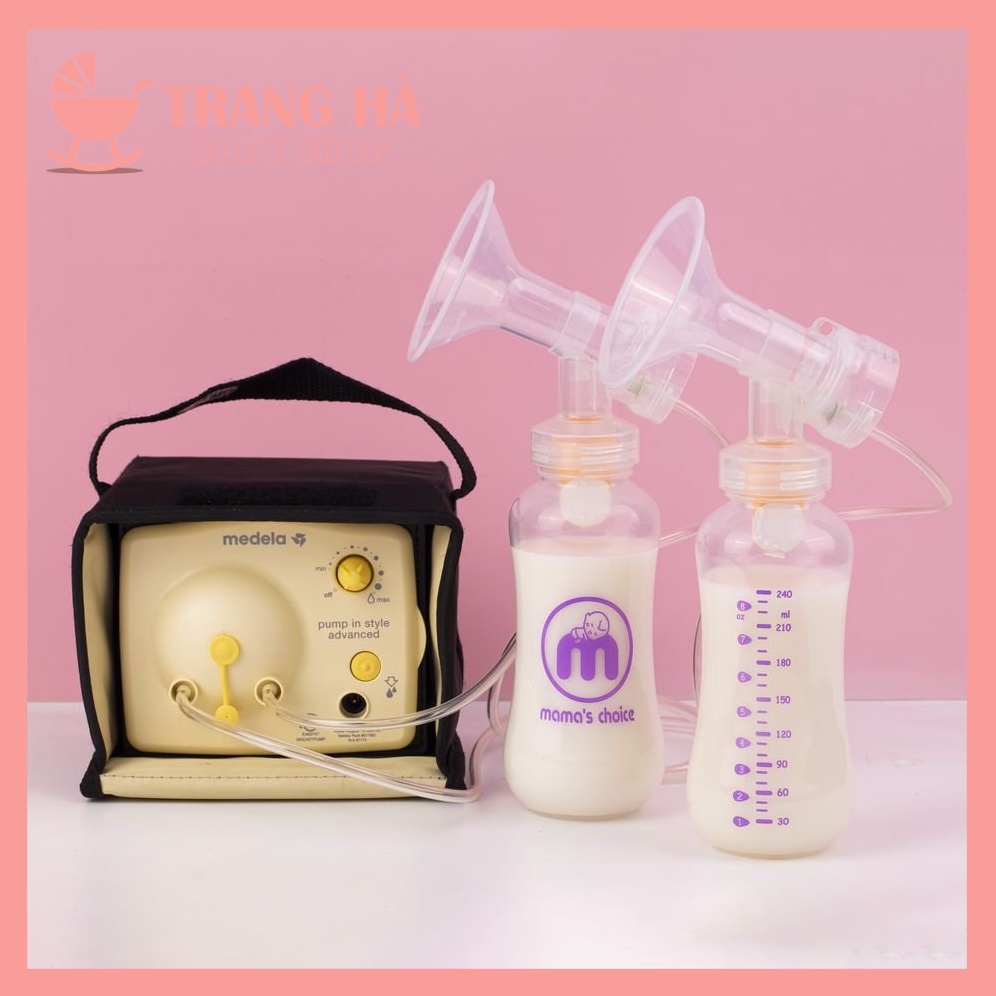 Bình Trữ Sữa Cổ Hẹp Mama's Choice Dung Tích 150ml–240ml Tương Thích Các Loại Máy Hút Sữa Cổ Hẹp