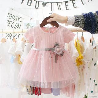 Đầm Tutu phối lưới cho bé gái