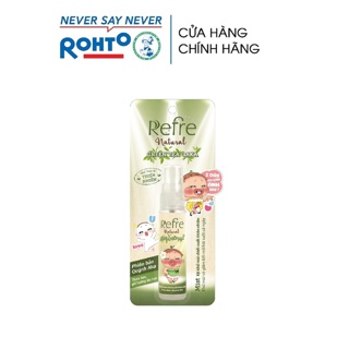 Xịt Khử Mùi Refre Natural Green Tea Hương Trà Xanh 30Ml (Phiên bản Quỳnh Aka)