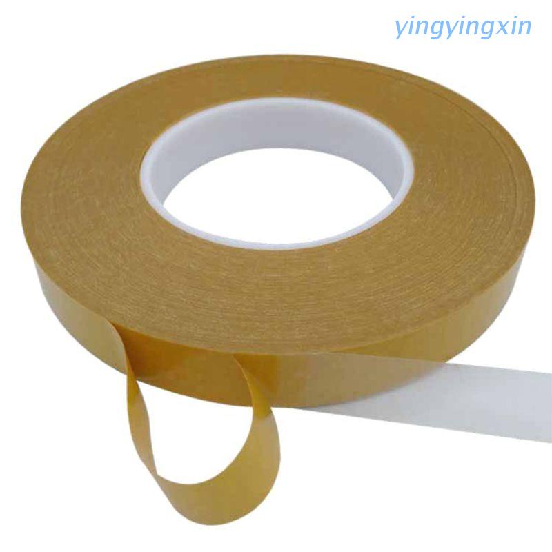 1 Cuộn Băng Keo Hai Mặt Trong Suốt Chịu Nhiệt Cao 50m
