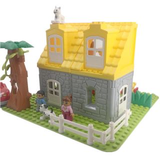 Lego duplo tường gấp khúc