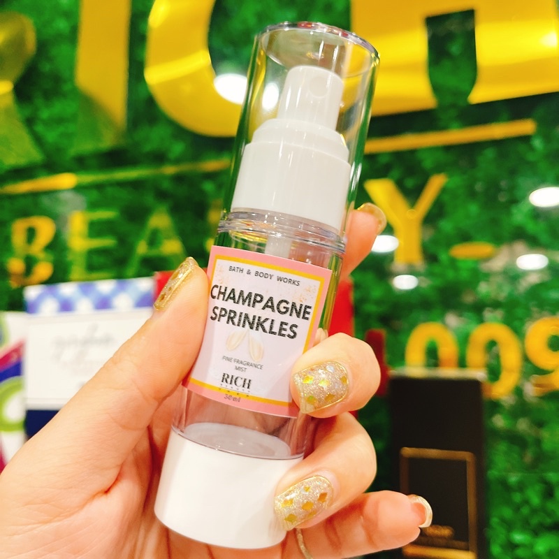 CHAMPAGNE SPRINKLES - Xịt Thơm Toàn Thân Body Mist Bath &amp; Body Works