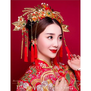 Cài tóc cô dâu cổ trang HC0015YL03