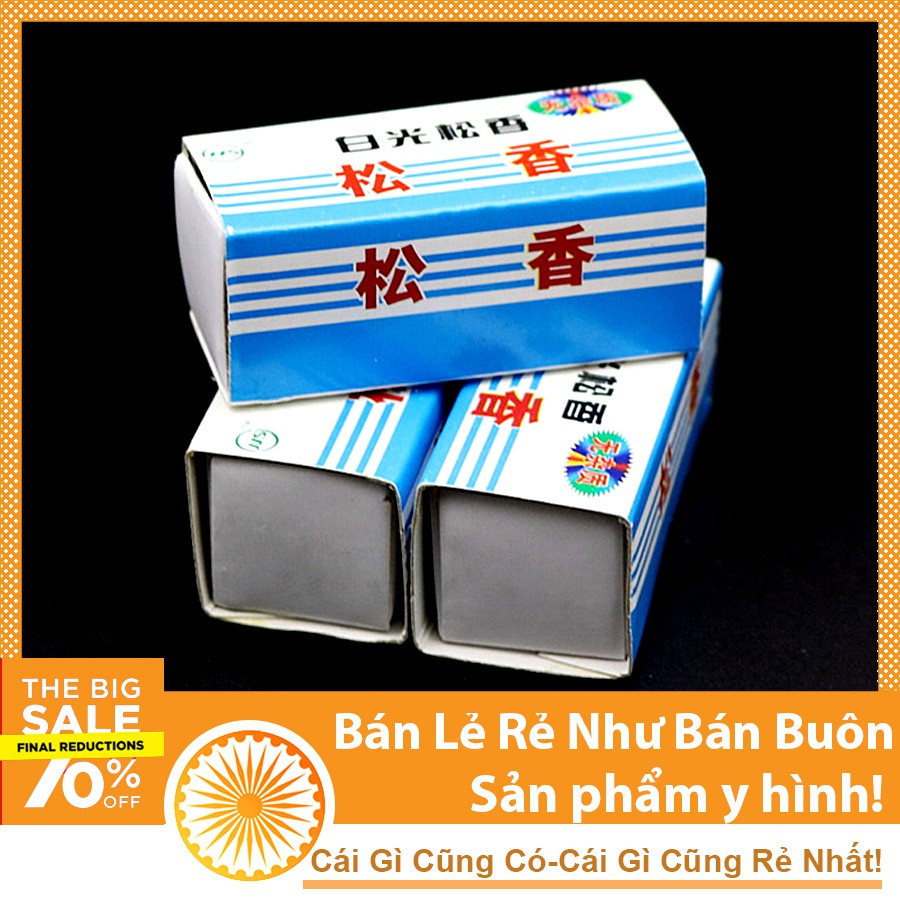 Nhựa thông hộp hàn nhiệt hàn chì hàn thiếc hỗ trợ hàn làm bóng mối hàn loại sịn 5x2cm