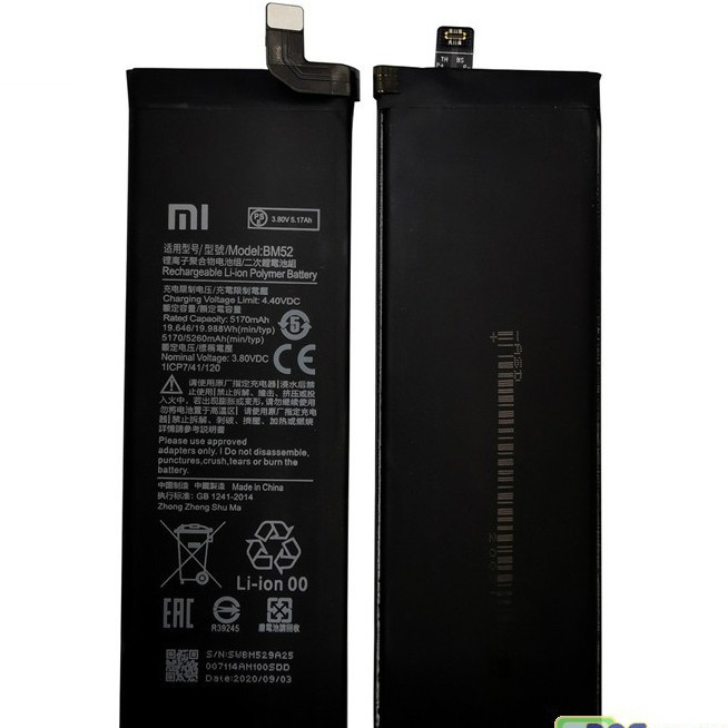 Thay pin Mi Note 10 Pro, Mi Note 10 Lite, Mi Note 10, Mi CC9 Pro (BM52) 5170mAh