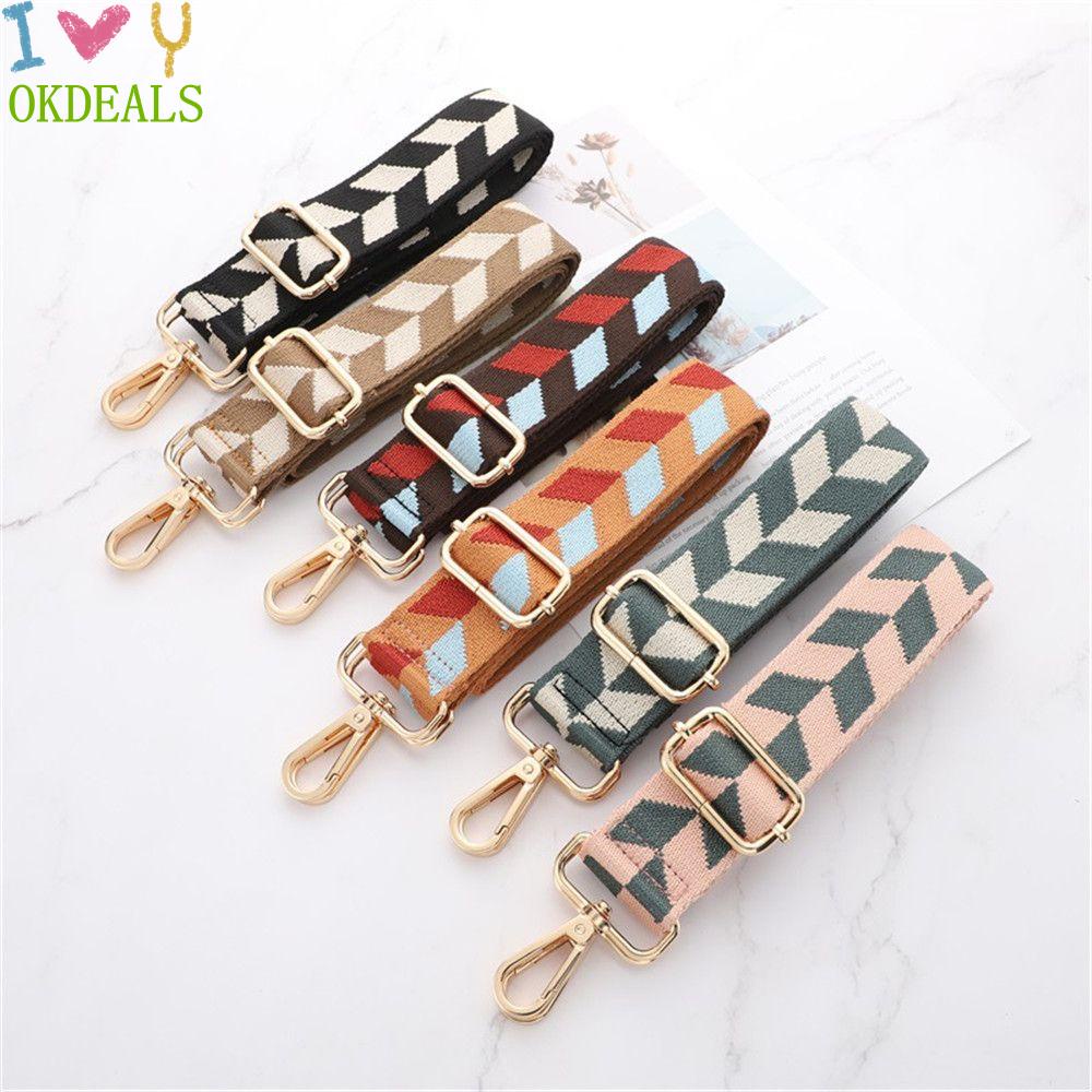 Dây Đeo Túi Xách Nylon Bản Rộng Điều Chỉnh Linh Hoạt Thời Trang Cho Nữ