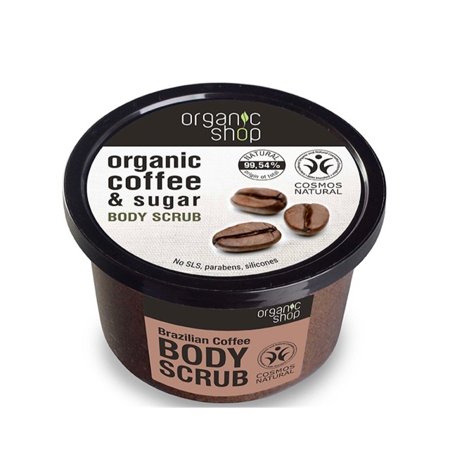 Organic Shop Coffee Sugar Body Scrub