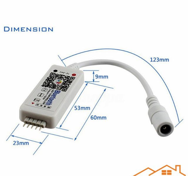 Hàng Hót Bộ điều khiển đèn LED wifi RGB 5050 3528