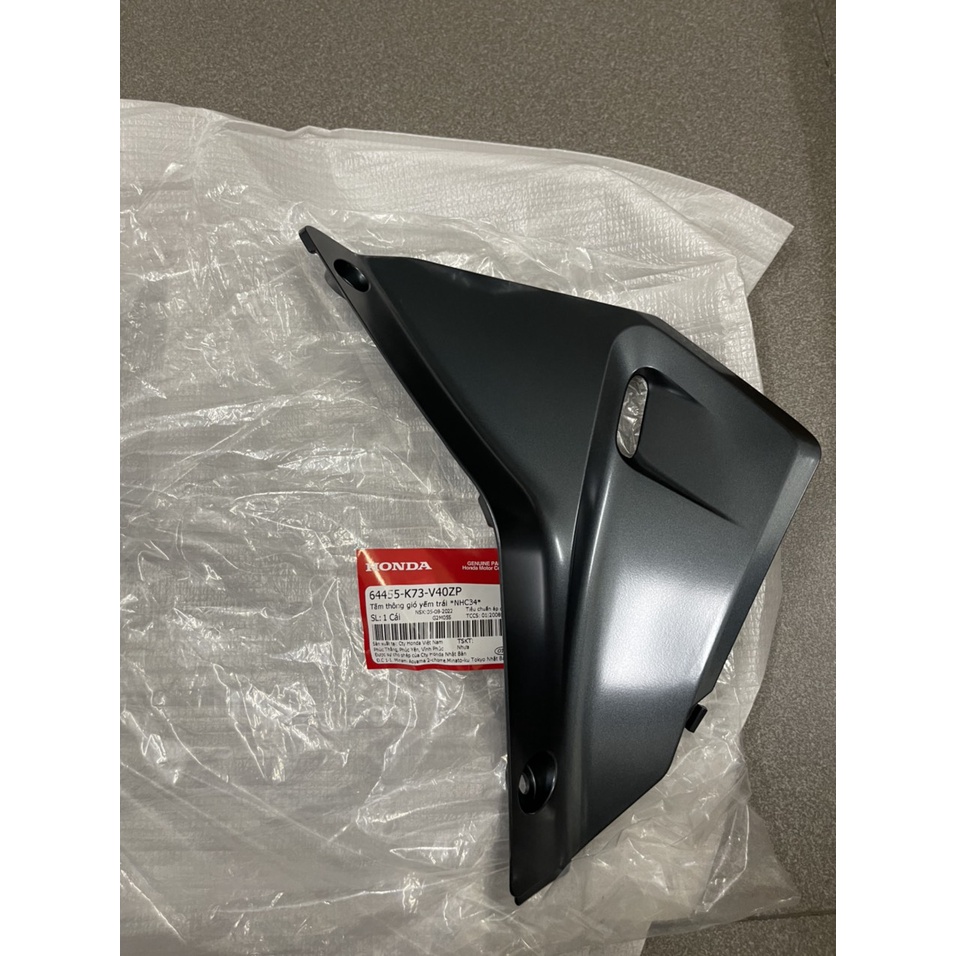 ốp thông gió hai bên xe future led xanh nhám 2022 hàng chính hãng 64455K73V40ZP 64405K73V40ZP