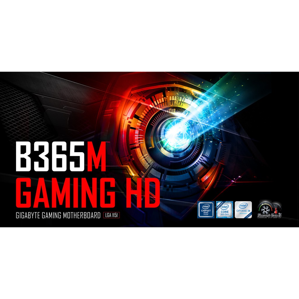 Bo mạch chủ Gigabyte B365M GAMING HD Hàng chính hãng