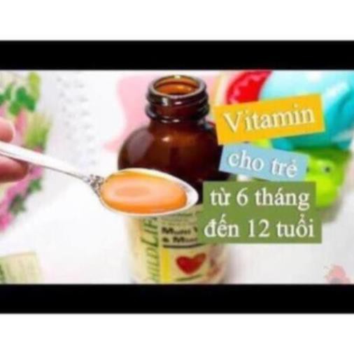 [Date 10/2021]-Childlife Multi Mineral Cam Xoài 237ml Mỹ