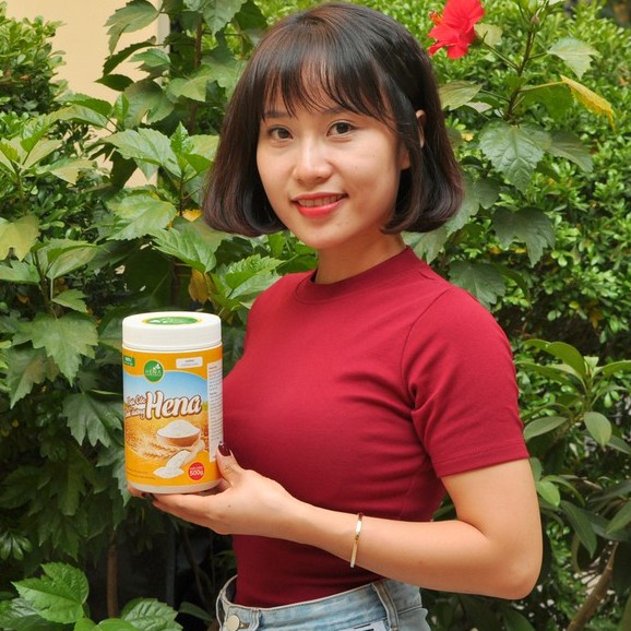 Ngũ Cốc Ăn Sáng , Bột Ngũ Cốc Dinh Dưỡng Hena 500G, Bột Ngũ Cốc Dinh Dưỡng 100% Từ Các Loại Hạt Hữu Cơ An Toàn