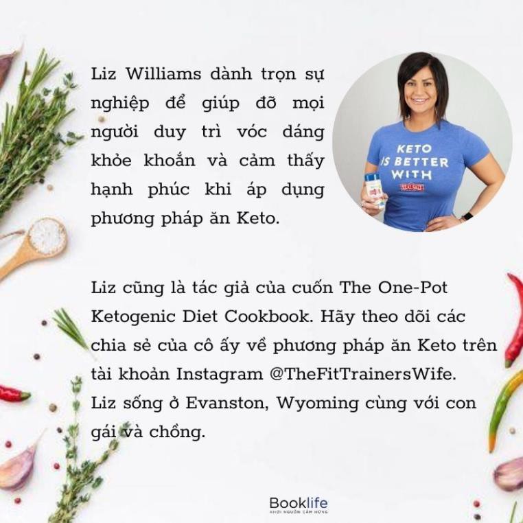 Sách - Thực Đơn Keto Dành Cho Người Bận Rộn [1980 Books] | BigBuy360 - bigbuy360.vn