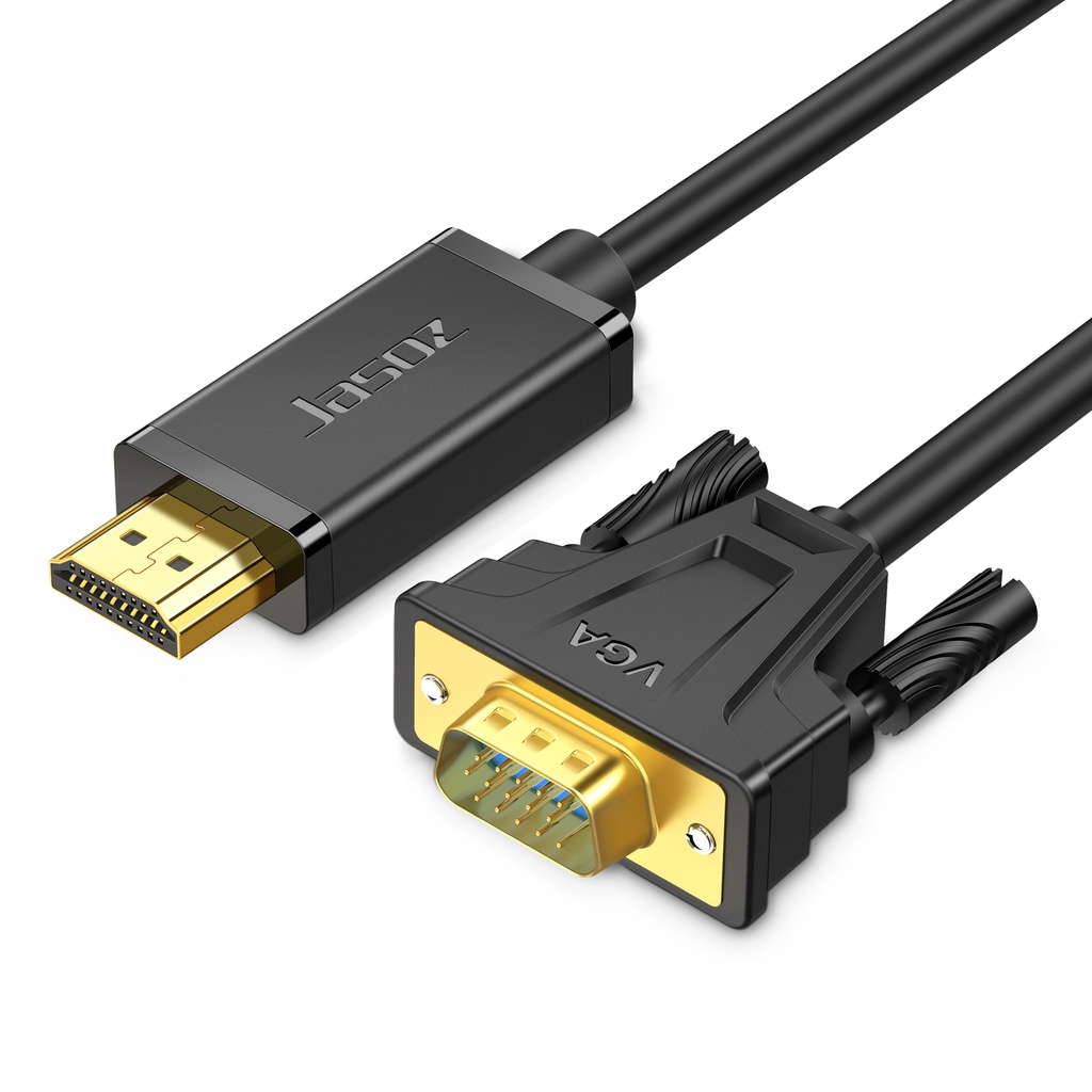 Cáp chuyển đổi HDMI - VGA JASOZ G116 - Hàng chính hãng - Bảo hành 18 tháng