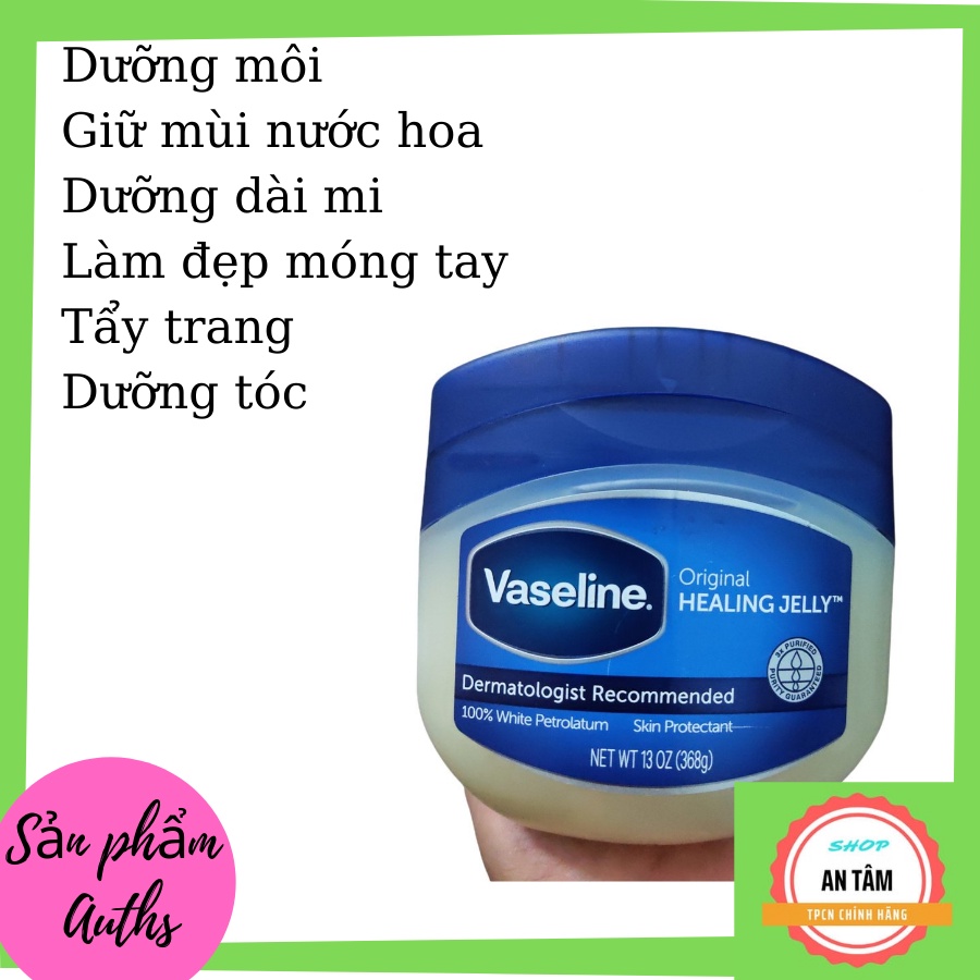 (HCM)Dưỡng môi Vaselin hàng Mỹ 368g