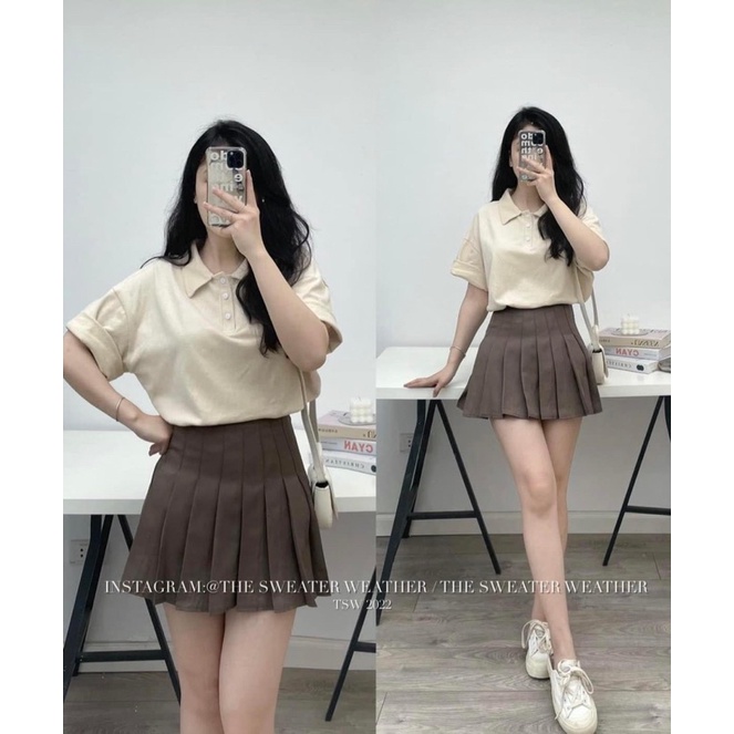 Áo Polo basic cotton