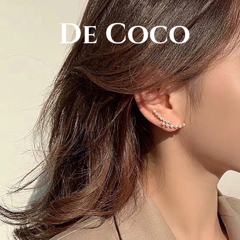 Khuyên tai nữ sao băng Shooting Star decoco.accessories