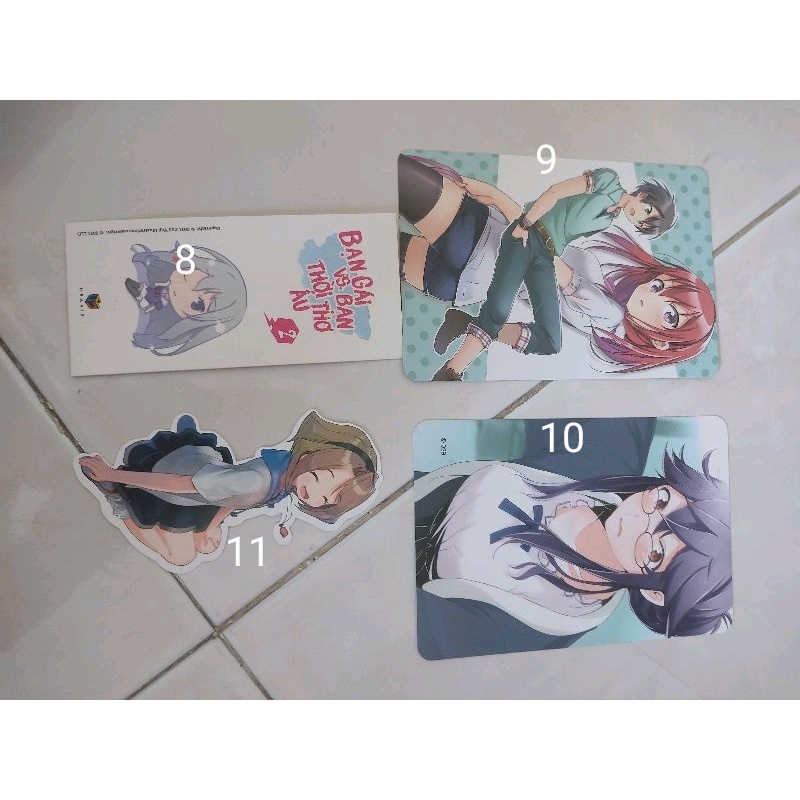 Bookmark, Postcard Anime Light Novel
