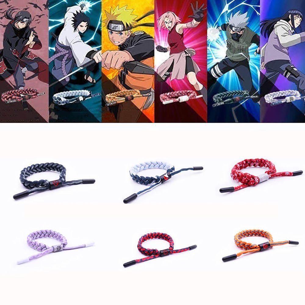 Vòng Đeo Tay Dây Bện DWAYNE Naruto Hoạt Hình Sáng Tạo Dành Cho Nam Nữ