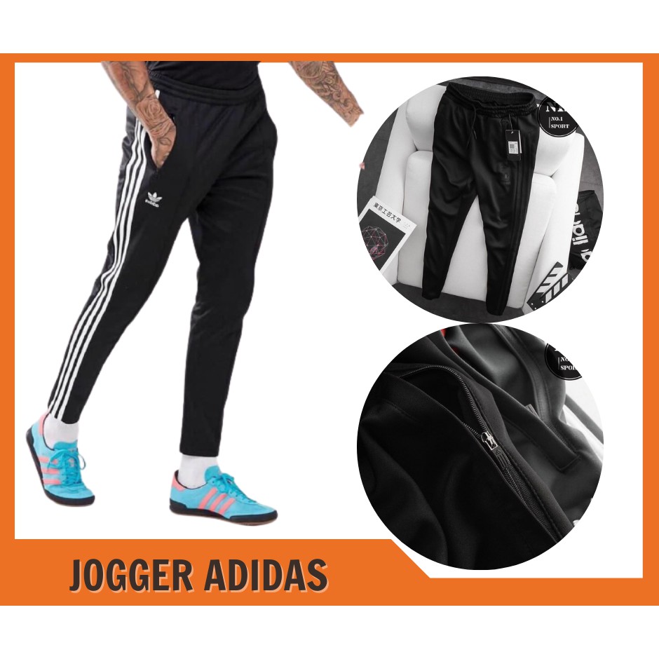 Hàng Xuất - Quần Jogger AIDAS 3 sọc ống suông | BigBuy360 - bigbuy360.vn
