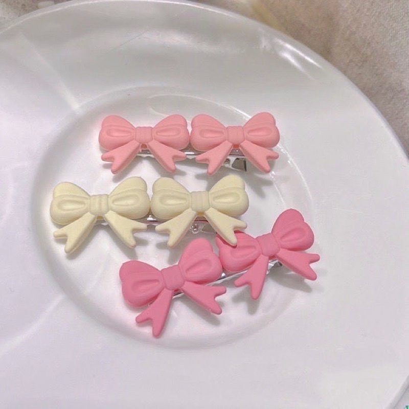 Kẹp Tóc Xước Nơ - KEP1325