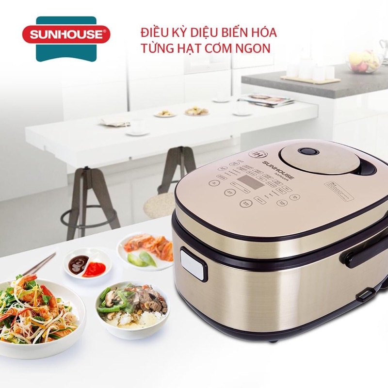 Nồi cơm điện cao tần 1.5L Sunhouse Mama SHD8955