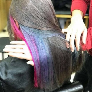 ( Màu hồng ) Thuốc nhuộm tóc