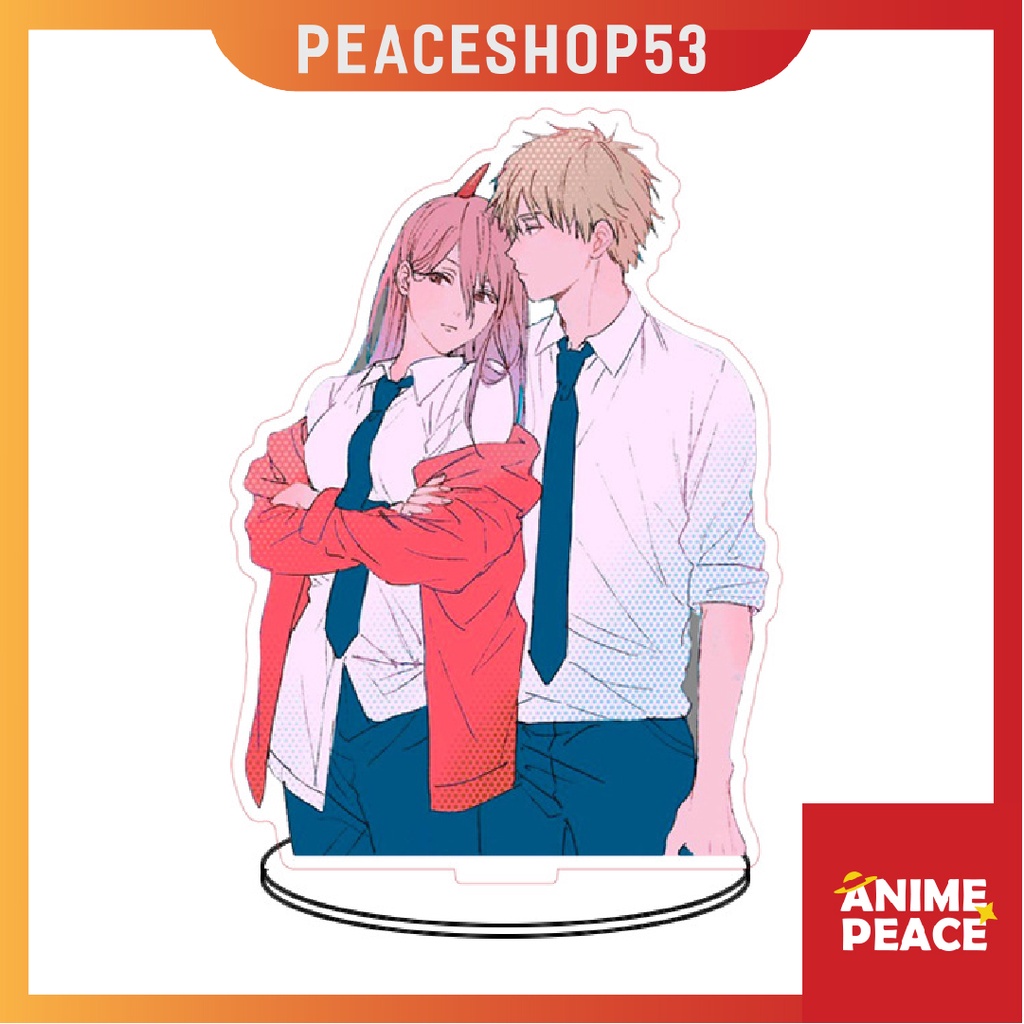 Mô hình standee Chainsaw Man Makima Denji Power Aki Anime Chainsaw Man