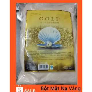 Bột Mặt Nạ Dẻo Vàng Ngọc Trai Collagen 24k 1kg Nội Địa TQ