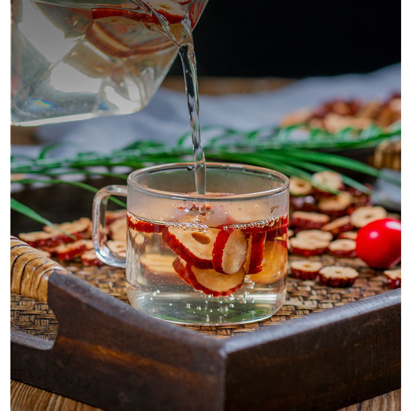 Táo đỏ Tân Cương thái lát sấy khô