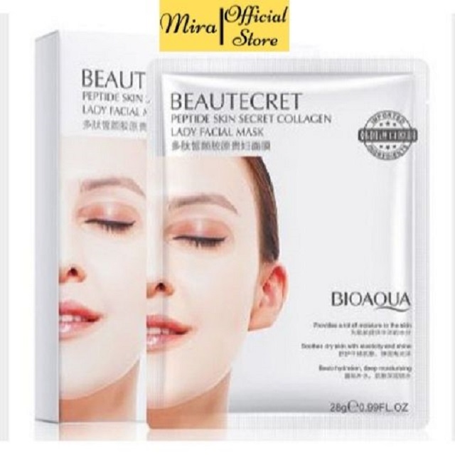 [FREESHIP] Mặt nạ collagen trong suốt chăm sóc da mặt dạng thạch thủy tinh